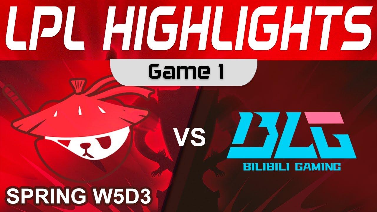 AL vs BLG Highlights Game 1 LPL Spring Season 2023 W5D3 Anyone's Legend vs Bilibili Gaming by Onivia thumbnail