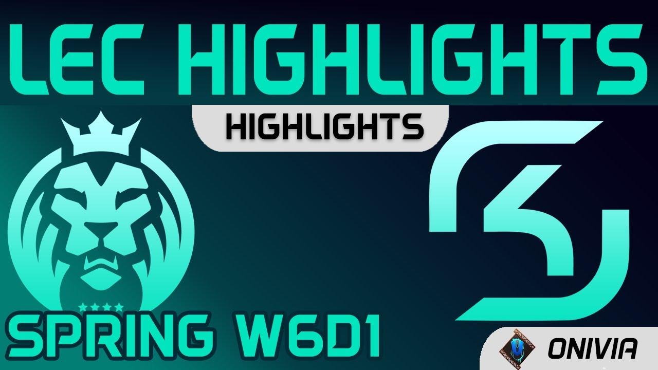 MAD vs SK Highlights LEC Spring Season 2021 W6D1 MAD Lions vs SK Gaming by Onivia thumbnail