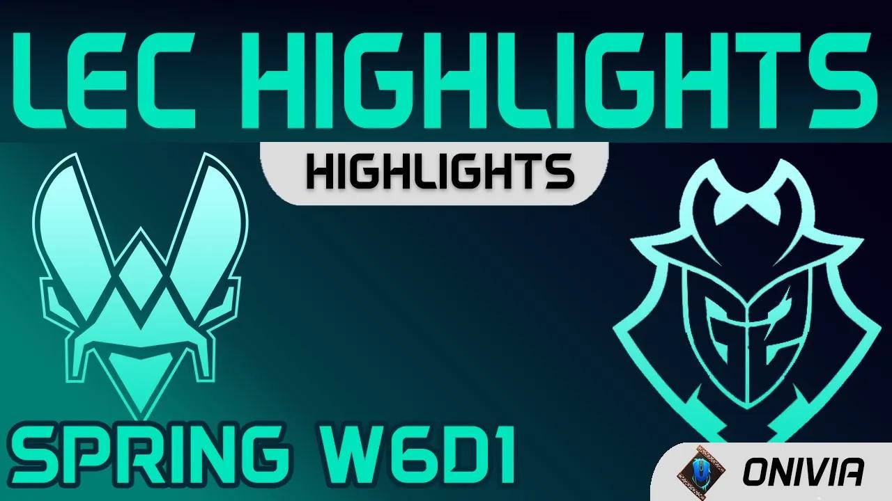 VIT vs G2 Highlights LEC Spring Season 2021 W6D1 Team Vitality vs G2 Esports by Onivia thumbnail