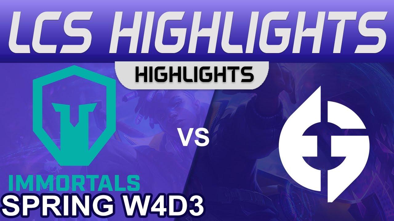 IMT vs EG Highlights LCS Spring Season 2023 W4D3 Immortals vs Evil Geniuses by Onivia thumbnail