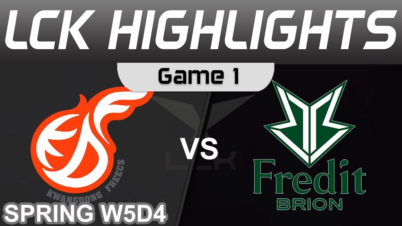 KDF vs BRO Highlights Game 1 LCK Spring Season 2023 W5D4 Kwangdong Freecs vs BRION by Onivia thumbnail