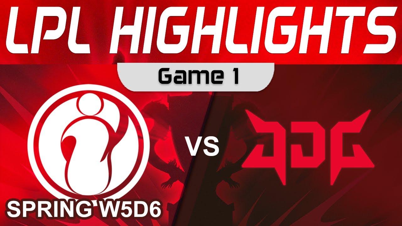 IG vs JDG Highlights Game 1 LPL Spring Season 2023 W5D6 Invictus Gaming vs JD Gaming by Onivia thumbnail