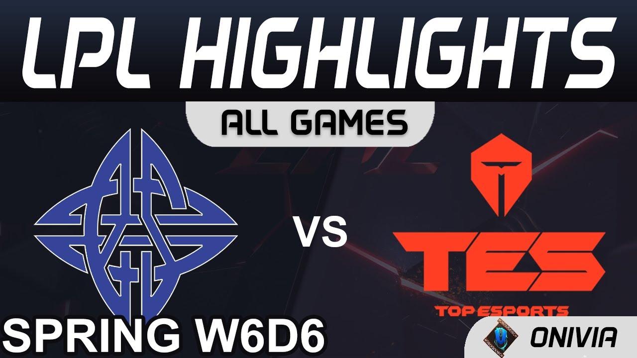 ES vs TES Highlights ALL GAMES LPL Spring Season 2021 W6D6 eStar Gaming vs Top Esports by Onivia thumbnail