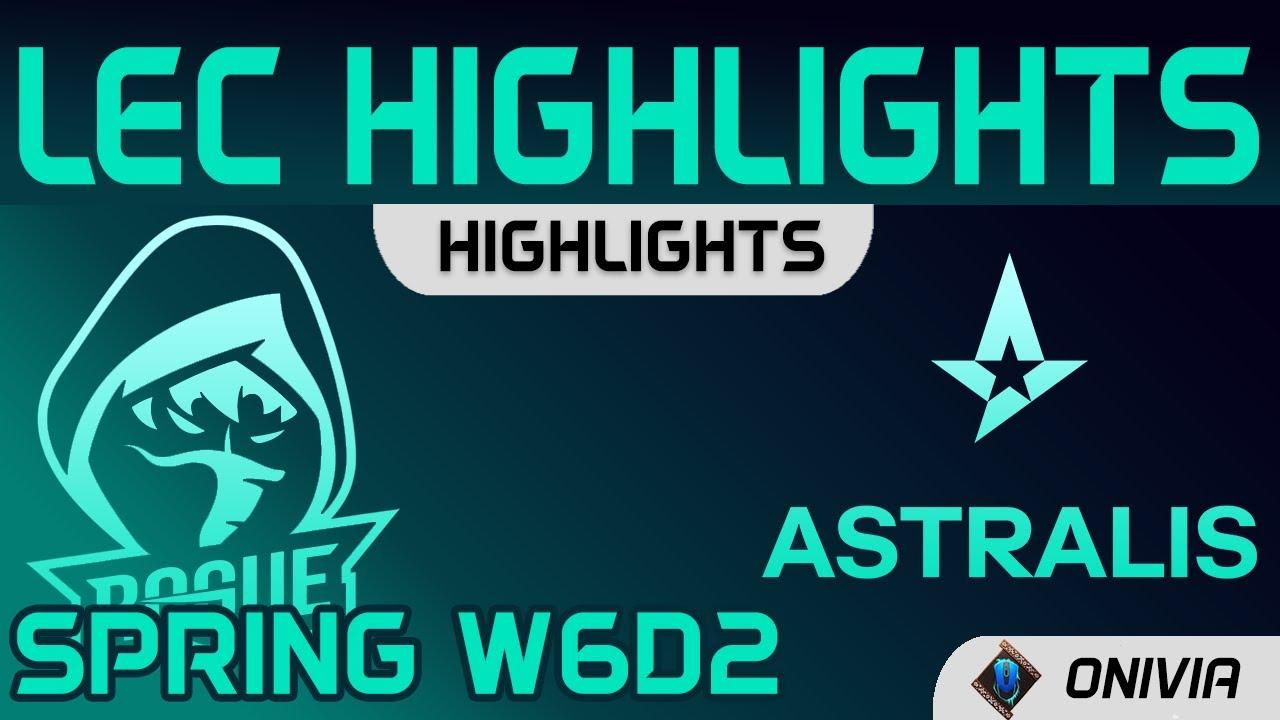 RGE vs AST Highlights LEC Spring Season 2021 W6D2 Rogue vs Astralis by Onivia thumbnail