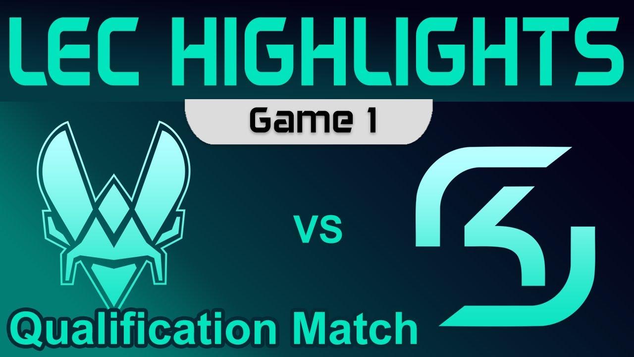 VIT vs SK Highlights Game 1 Qualification Match LEC Winter Groups 2023 Team Vitality vs SK Gaming by thumbnail