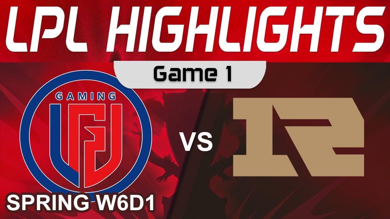 LGD vs RNG Highlights Game 1 LPL Spring Season 2023 W6D1 LGD Gaming vs Royal Never Give Up by Onivia thumbnail