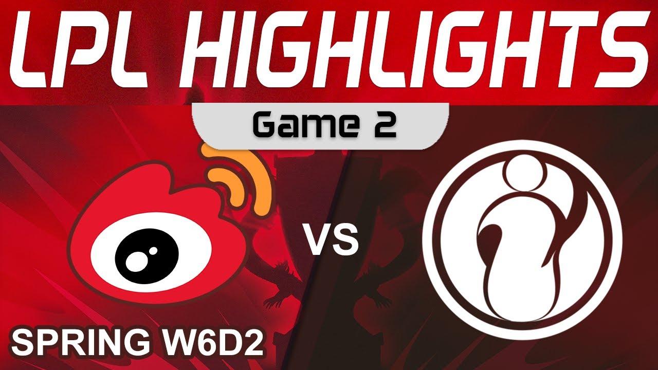 WBG vs IG Highlights Game 2 LPL Spring Season 2023 W6D2 Weibo Gaming vs Invictus Gaming by Onivia thumbnail