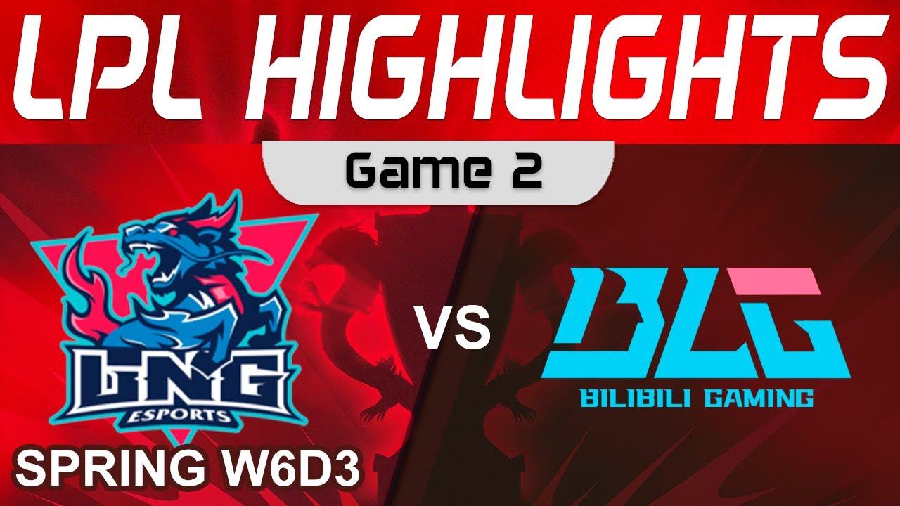 LNG vs BLG Highlights Game 2 LPL Spring Season 2023 W6D3 LNG Esports vs Bilibili Gaming by Onivia thumbnail