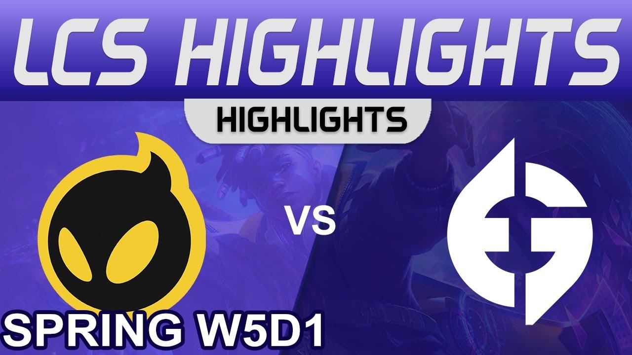 DIG vs EG Highlights LCS Spring Season 2023 W5D1 Dignitas vs Evil Geniuses by Onivia thumbnail