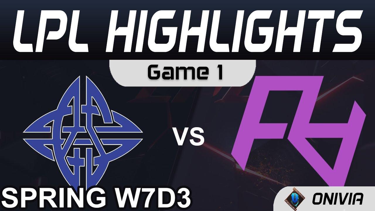 ES vs RA Highlights Game 1 LPL Spring Season 2021 W7D3 eStar Gaming vs Rare Atom by Onivia thumbnail