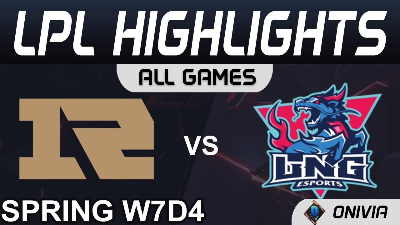 RNG vs LNG Highlights ALL GAMES LPL Spring Season 2021 W7D4 Royal Never Give Up vs LNG Esports by On thumbnail