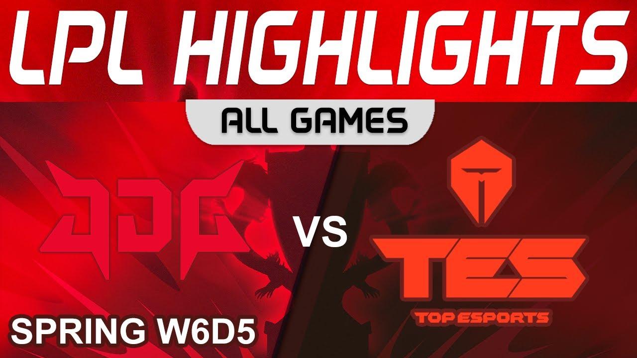 JDG vs TES Highlights ALL GAMES LPL Spring Season 2023 W6D5 JD Gaming vs Top Esports by Onivia thumbnail