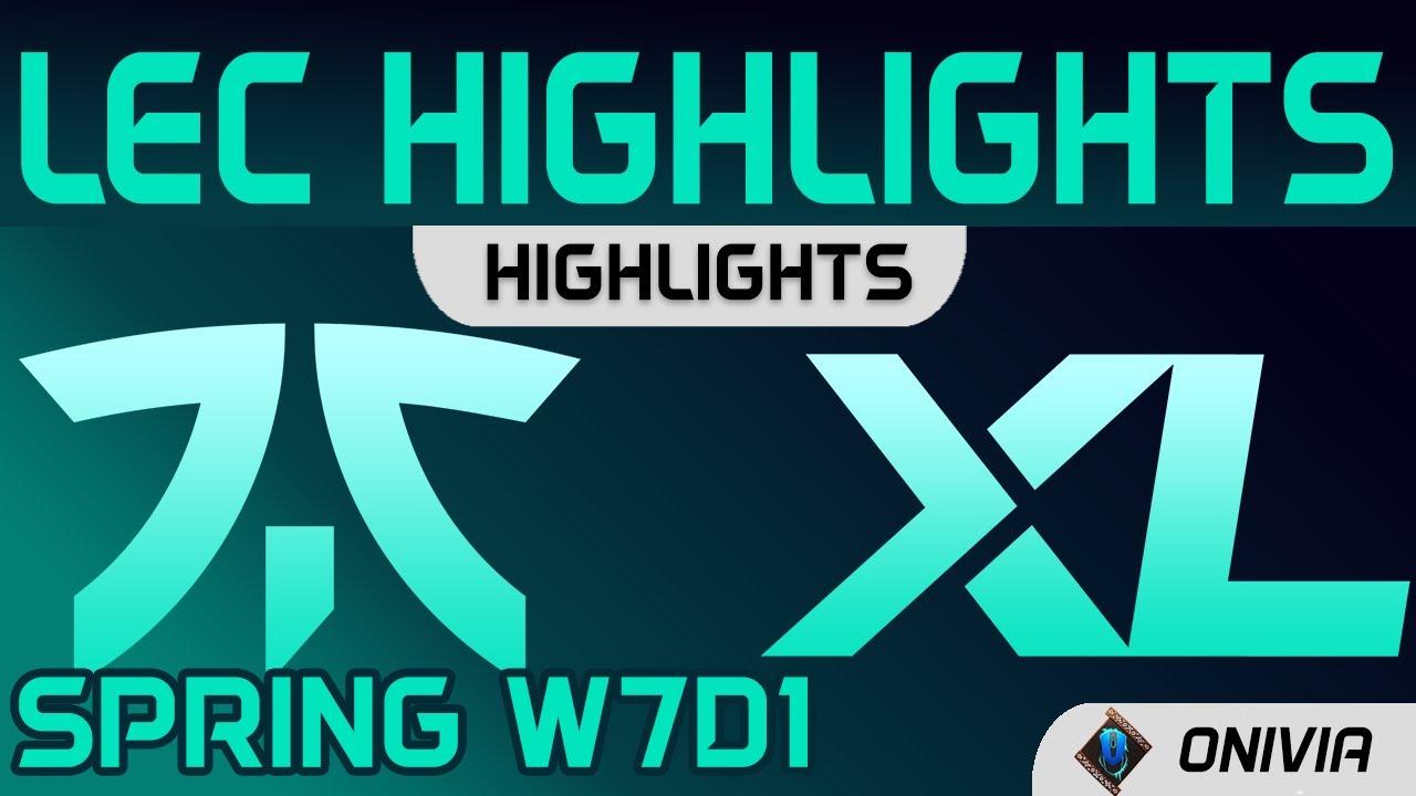 FNC vs XL Highlights LEC Spring Season 2021 W7D1 Fnatic vs Excel Esports by Onivia thumbnail