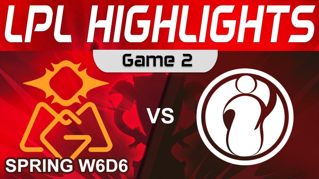 OMG vs IG Highlights Game 2 LPL Spring Season 2023 W6D6 Oh My God vs Invictus Gaming by Onivia thumbnail