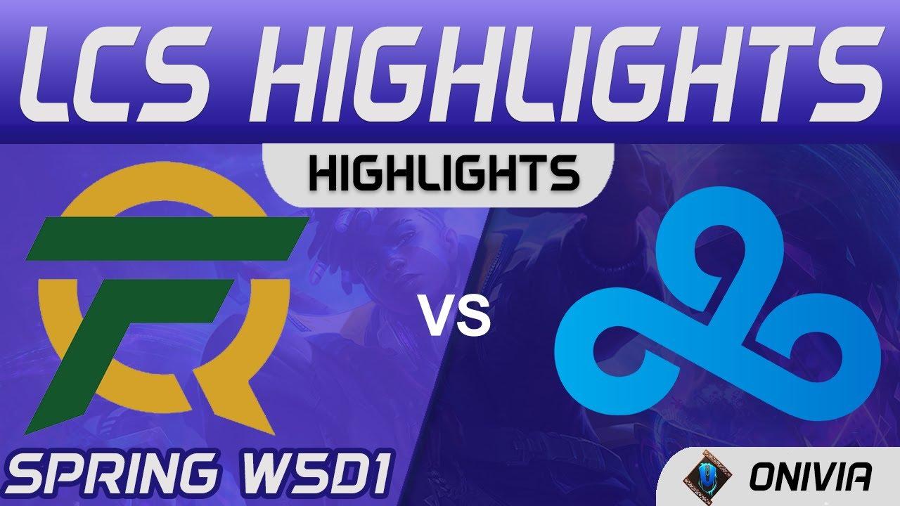 FLY vs C9 Highlights LCS Spring Season 2021 W5D1 FlyQuest vs Cloud9 by Onivia thumbnail