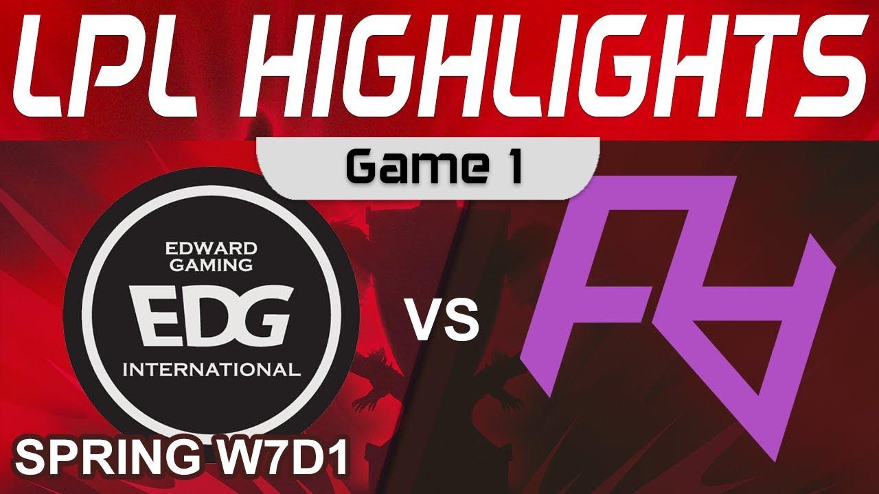 EDG vs RA Highlights Game 1 LPL Spring Season 2023 W7D1 EDward Gaming vs Rare Atom by Onivia thumbnail