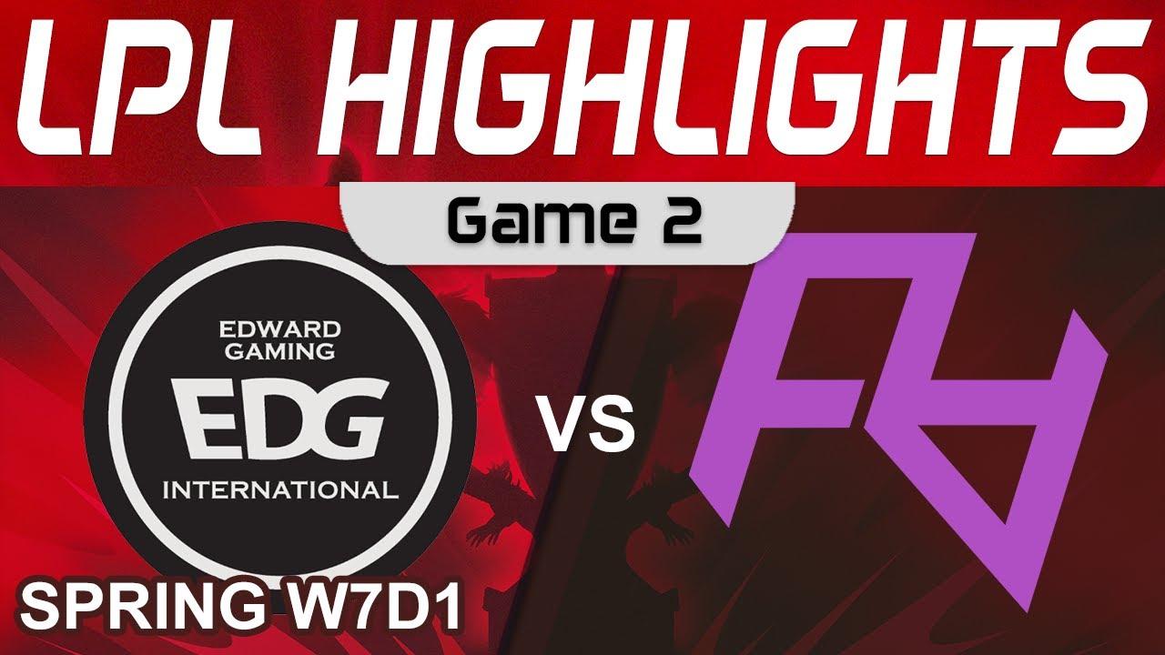 EDG vs RA Highlights Game 2 LPL Spring Season 2023 W7D1 EDward Gaming vs Rare Atom by Onivia thumbnail