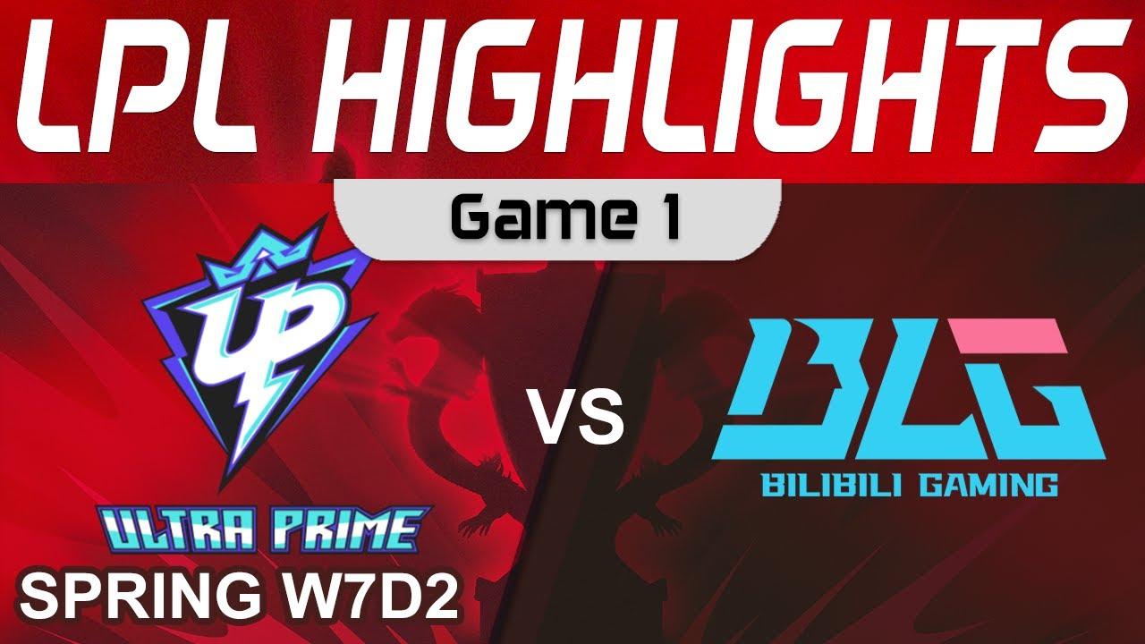 UP vs BLG Highlights Game 1 LPL Spring Season 2023 W7D1 Ultra Prime vs Bilibili Gaming by Onivia thumbnail