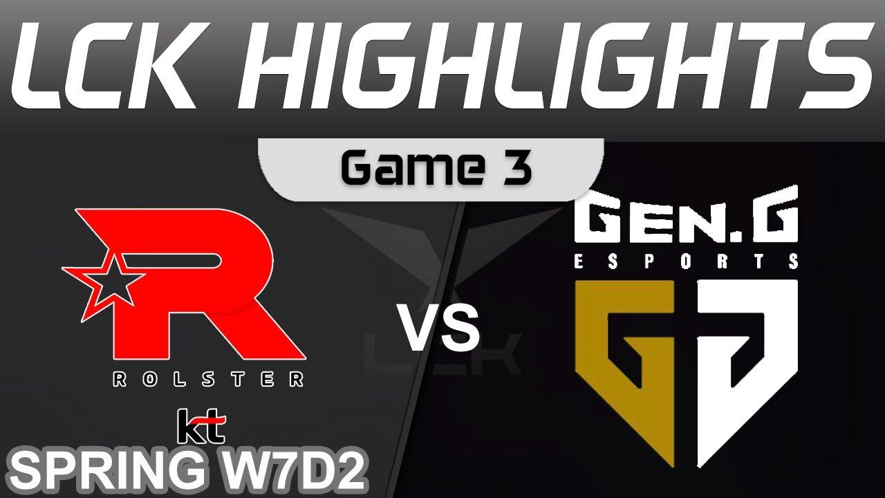 KT vs GEN Highlights Game 3 LCK Spring Season 2023 W7D2 KT Rolster vs Gen G by Onivia thumbnail