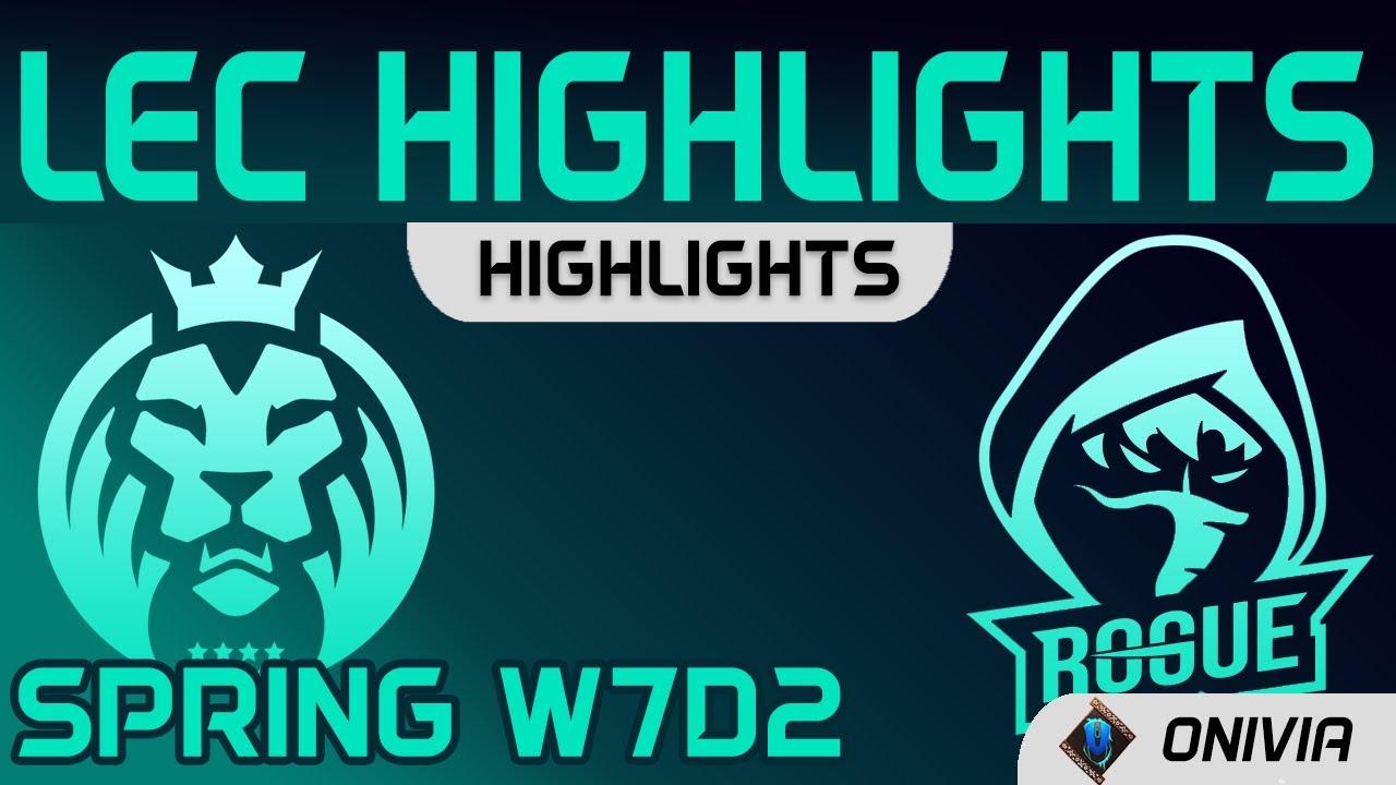 MAD vs RGE Highlights LEC Spring Season 2021 W7D2 MAD Lions vs Rogue by Onivia thumbnail