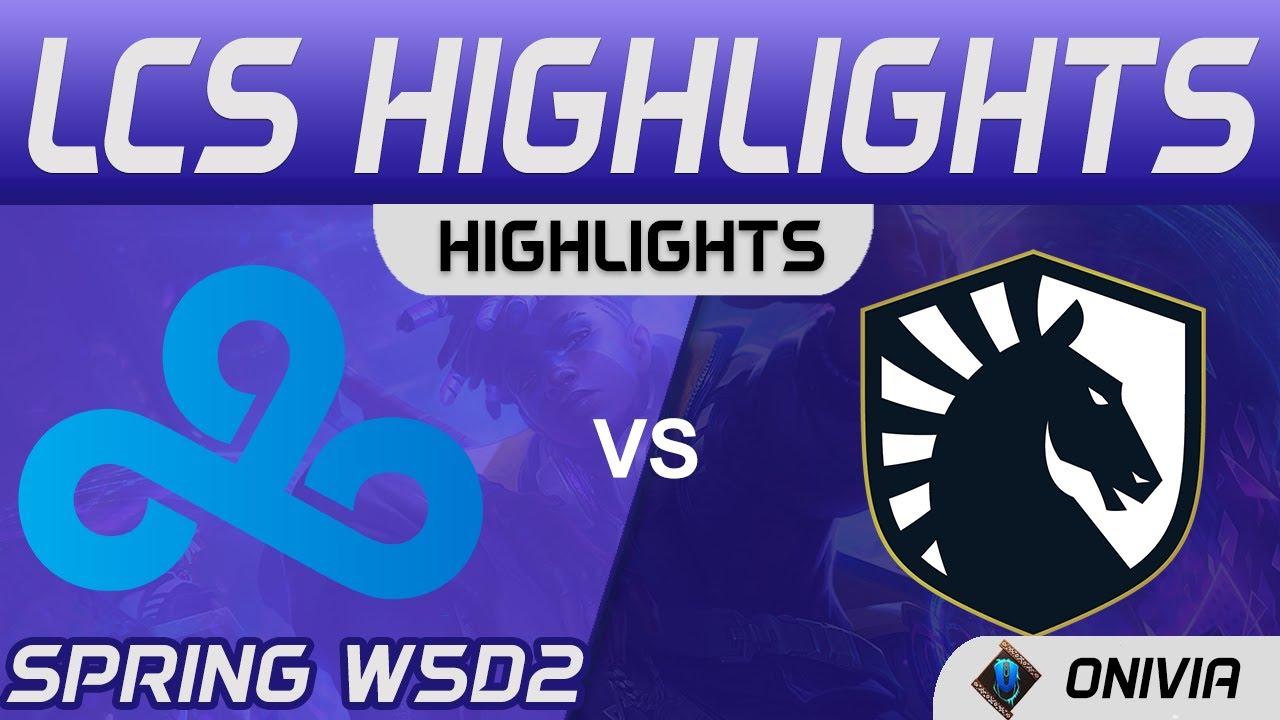 C9 vs TL Highlights LCS Spring Season 2021 W5D2 Cloud9 vs Team Liquid by Onivia thumbnail