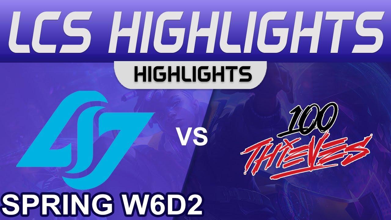 CLG vs 100 Highlights LCS Spring Season 2023 W6D2 Conter Logic Gaming vs 100 Thieves by Onivia thumbnail