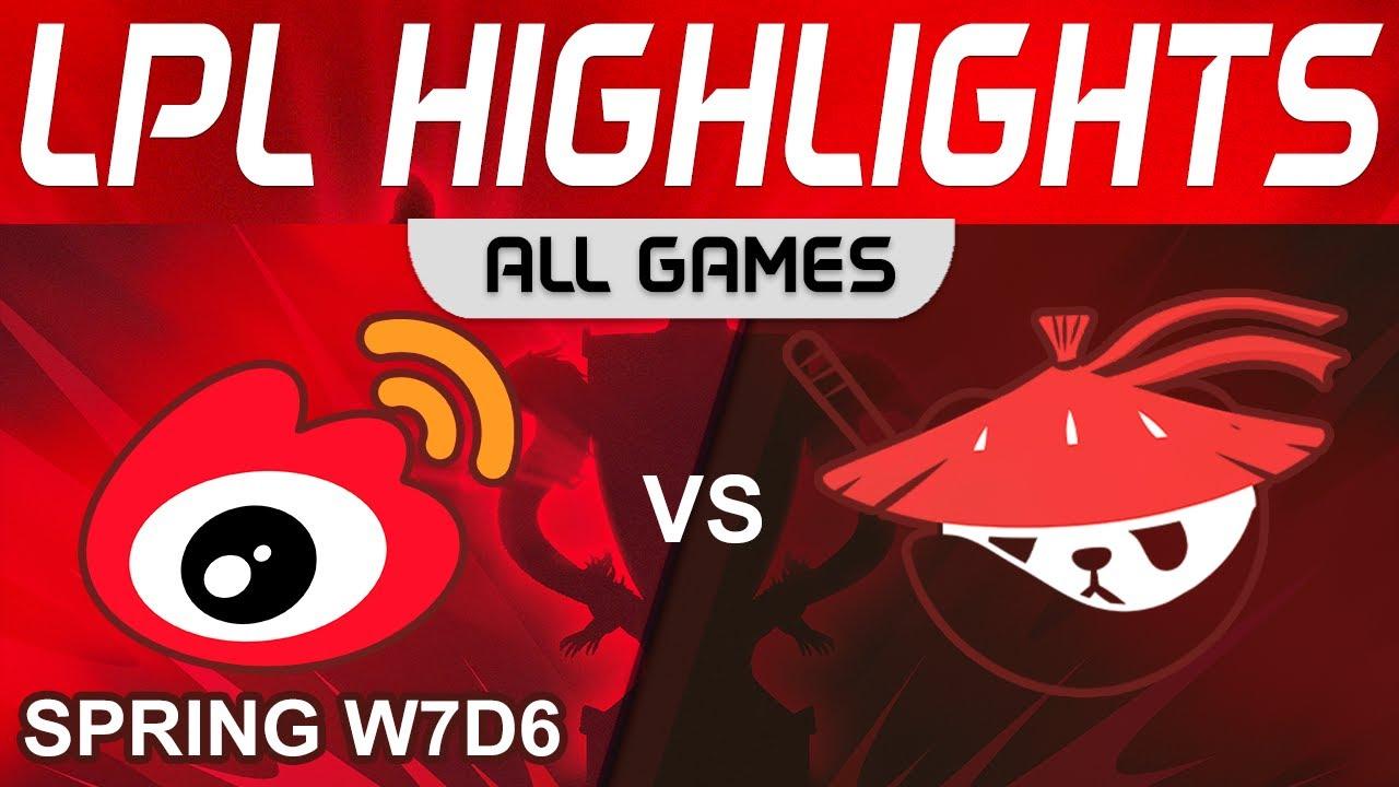 WBG vs AL Highlights ALL GAMES LPL Spring Season 2023 W7D6 Weibo Gaming vs Anyone's Legend by Onivia thumbnail