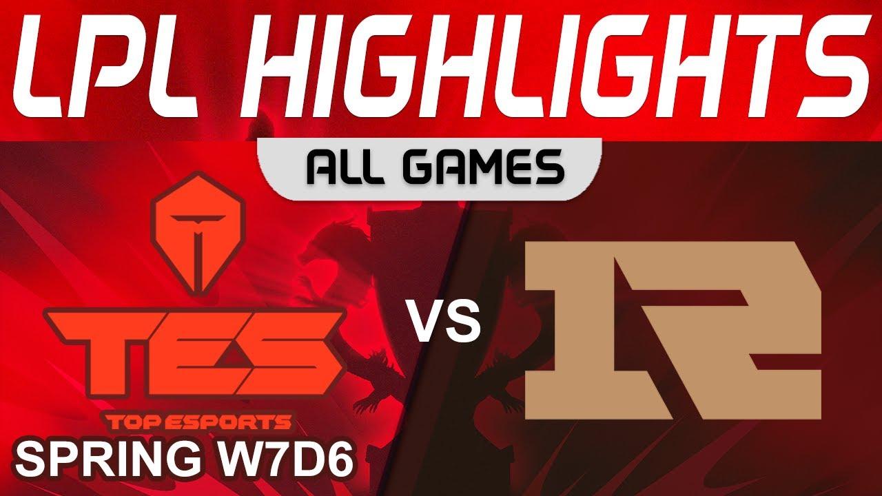 TES vs RNG Highlights ALL GAMES LPL Spring Season 2023 W7D6 Top Esports vs Royal Never Give Up thumbnail