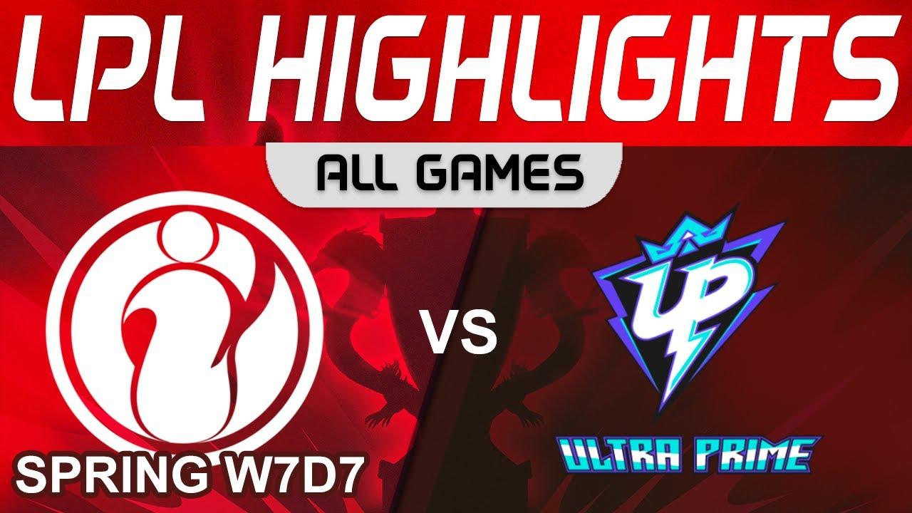 IG vs UP Highlights ALL GAMES LPL Spring Season 2023 W7D7 Invictus Gaming vs Ultra Prime by Onivia thumbnail