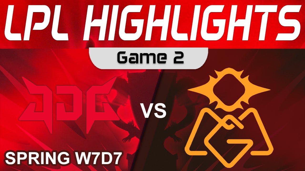 JDG vs OMG Highlights Game 2 LPL Spring Season 2023 W7D7 JD Gaming vs Oh My God by Onivia thumbnail