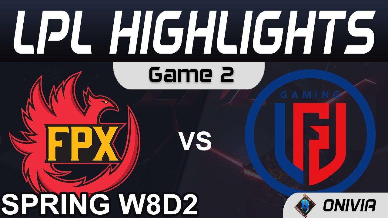 FPX vs LGD Highlights Game 2 LPL Spring Season 2021 W8D2 FunPlus Phoenix vs LGD Gaming by Onivia thumbnail