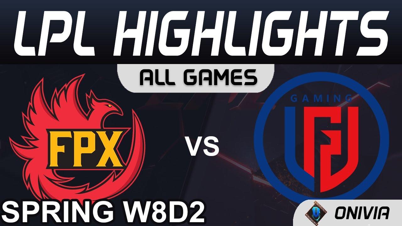 FPX vs LGD Highlights ALL GAMES LPL Spring Season 2021 W8D2 FunPlus Phoenix vs LGD Gaming by Onivia thumbnail