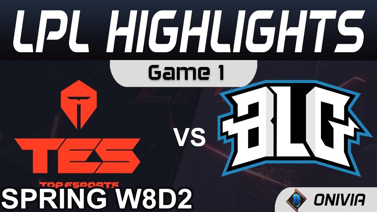 TES vs BLG Highlights Game 1 LPL Spring Season 2021 W8D2 Top Esports vs Bilibili Gaming by Onivia thumbnail