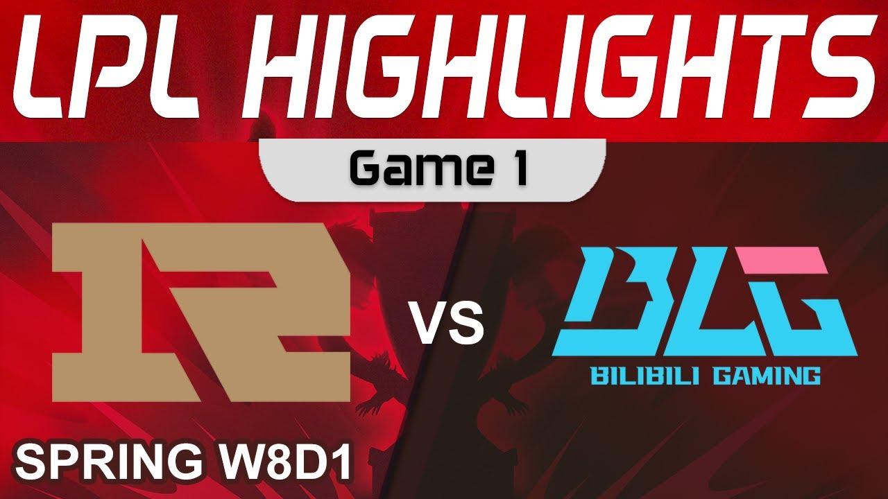 RNG vs BLG Highlights Game 1 LPL Spring Season 2023 W8D1 Royal Never Give Up vs Bilibili Gaming thumbnail