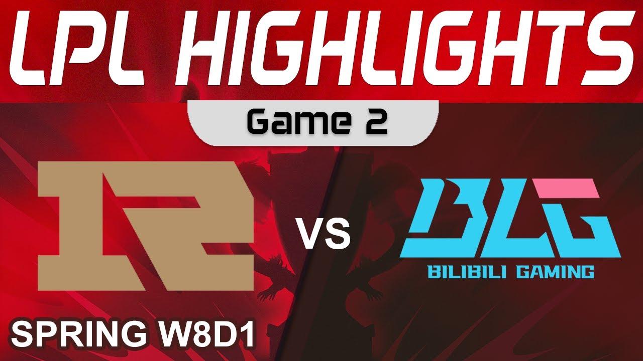 RNG vs BLG Highlights Game 2 LPL Spring Season 2023 W8D1 Royal Never Give Up vs Bilibili Gaming thumbnail