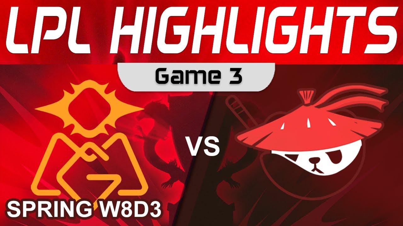 OMG vs AL Highlights Game 3 LPL Spring Season 2023 W8D3 Oh My God vs Anyone's Legend by Onivia thumbnail