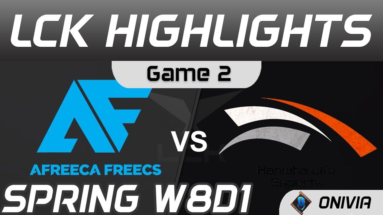 AF vs HLE Highlights Game 2 Spring Season 2021 W8D1 Afreeca Freecs vs Hanwha Life Esports by Onivia thumbnail