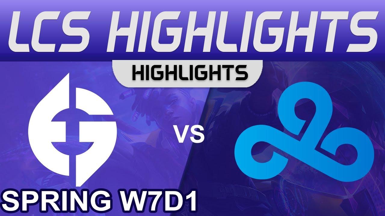 EG vs C9 Highlights LCS Spring Season 2023 W7D1 Evil Geniuses vs Cloud9 by Onivia thumbnail