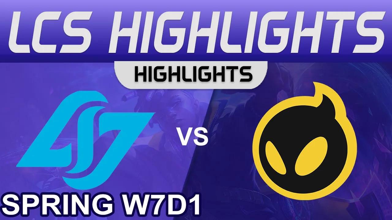 CLG vs DIG Highlights LCS Spring Season 2023 W7D1 Conter Logic Gaming vs Dignitas by Onivia thumbnail