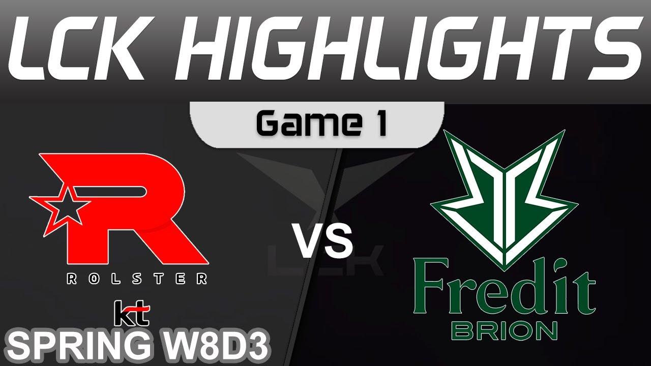 KT vs BRO Highlights Game 1 LCK Spring Season 2023 W8D3 KT Rolster vs BRION by Onivia thumbnail