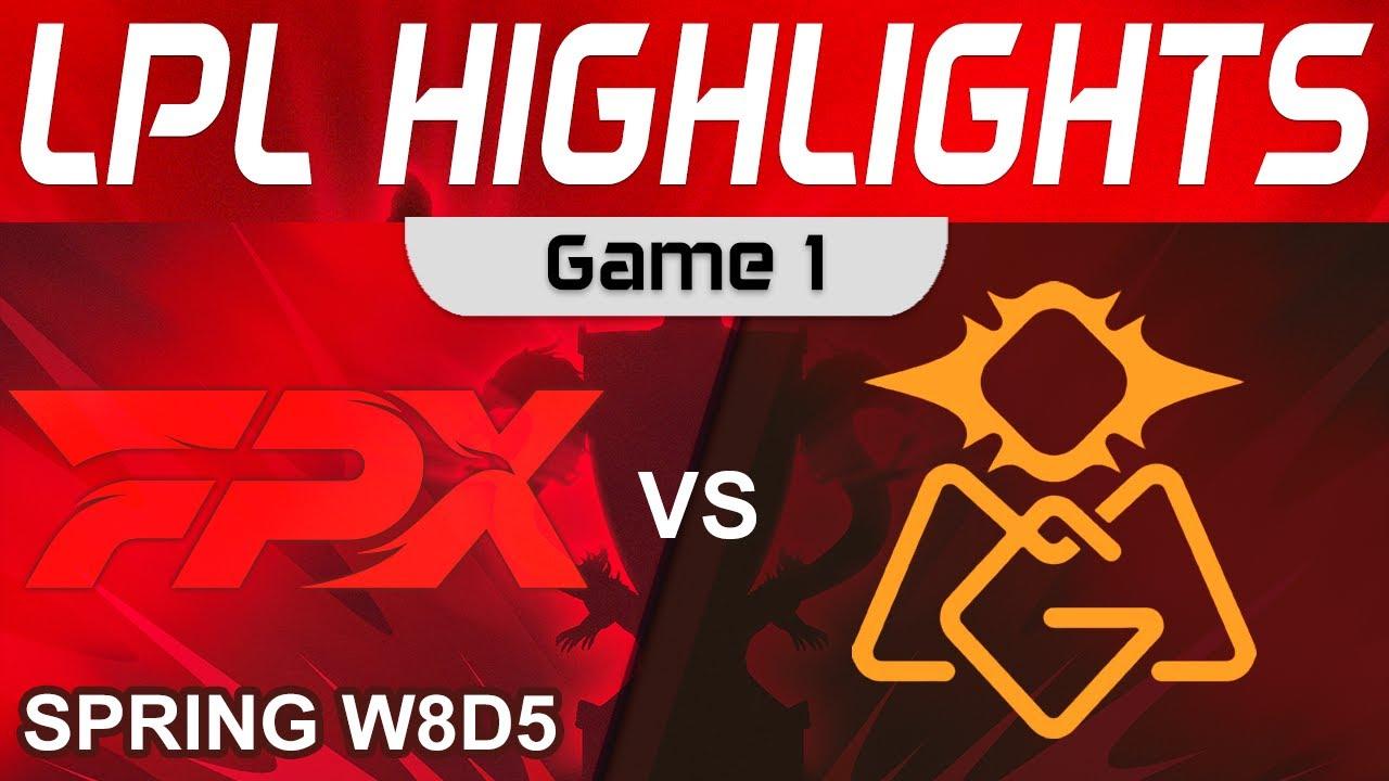 FPX vs OMG Highlights Game 1 LPL Spring Season 2023 W8D5 FunPlus Phoenix vs Oh My God by Onivia thumbnail