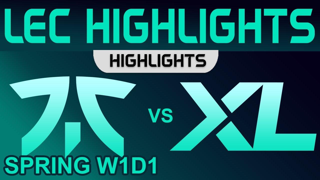 FNC vs XL Highlights LEC Spring Season W1D1 2023 Fnatic vs Excel by Onivia thumbnail