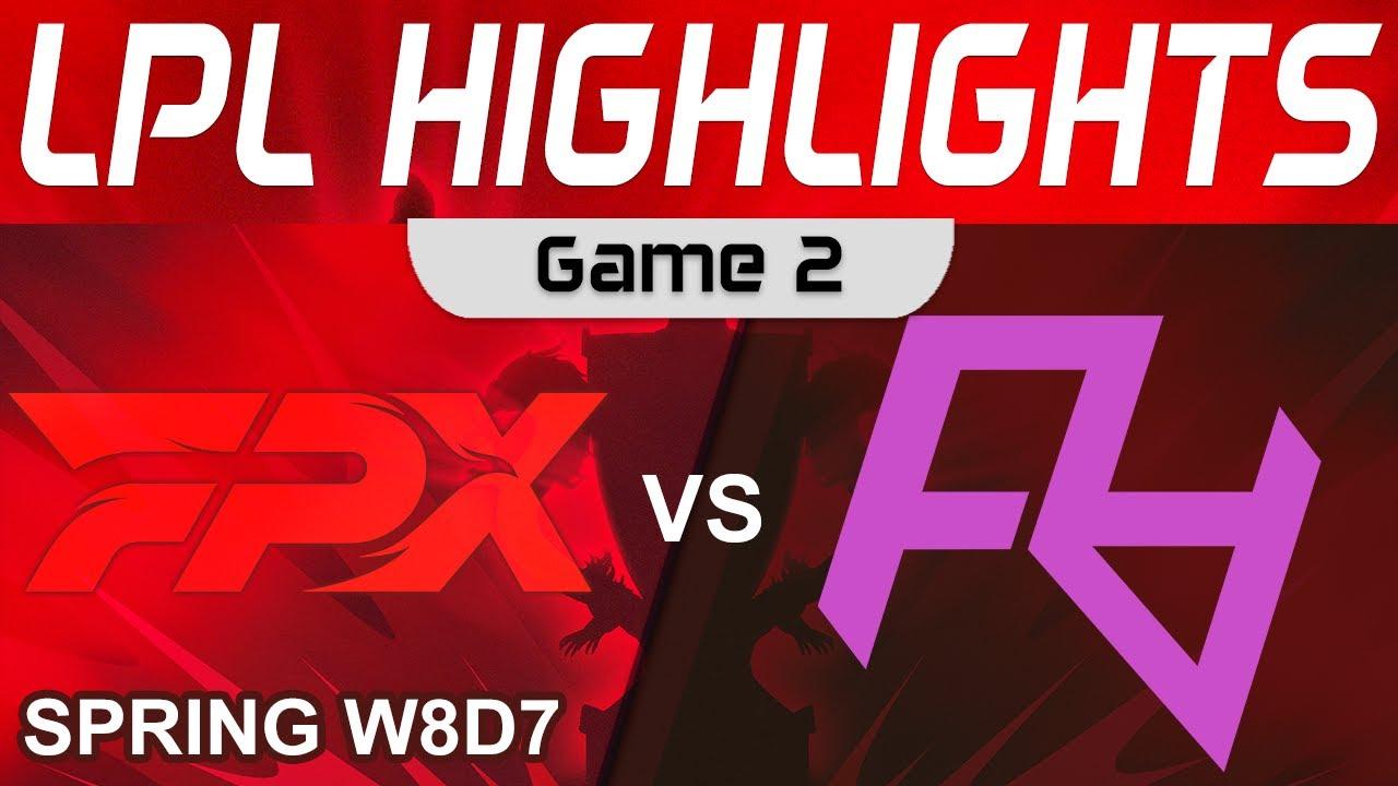 FPX vs RA Highlights Game 2 LPL Spring Season 2023 W8D7 FunPlus Phoenix vs Rare Atom by Onivia thumbnail