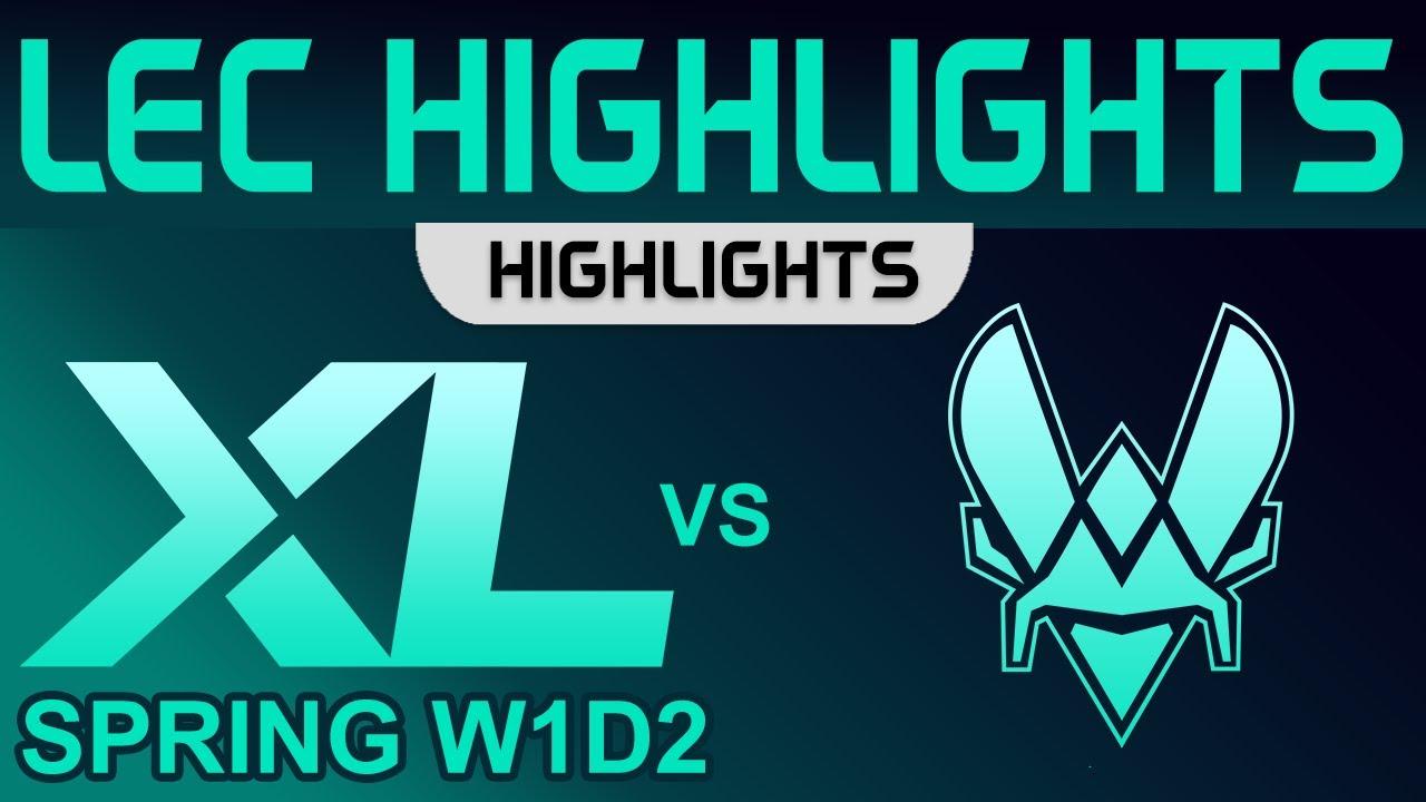 XL vs VIT Highlights LEC Spring Season W1D2 2023 Excel vs Team Vitality by Onivia thumbnail