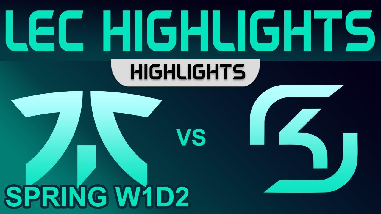 FNC vs SK Highlights LEC Spring Season W1D2 2023 Fnatic vs SK Gaming by Onivia thumbnail