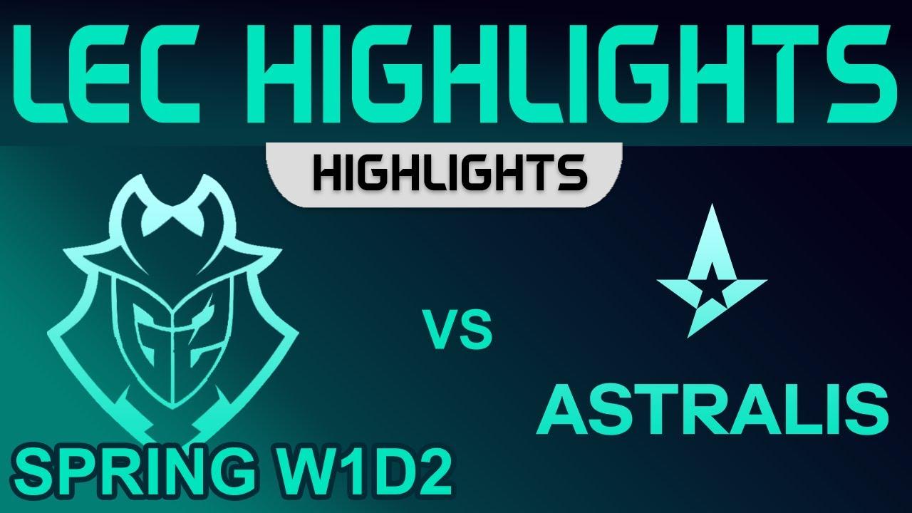 G2 vs AST Highlights LEC Spring Season W1D2 2023 G2 Esports vs Astralis by Onivia thumbnail