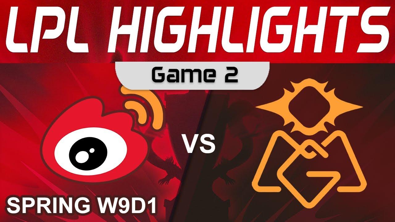 WBG vs OMG Highlights Game 2 LPL Spring Season 2023 W9D1 Weibo Gaming vs Oh My God by Onivia thumbnail