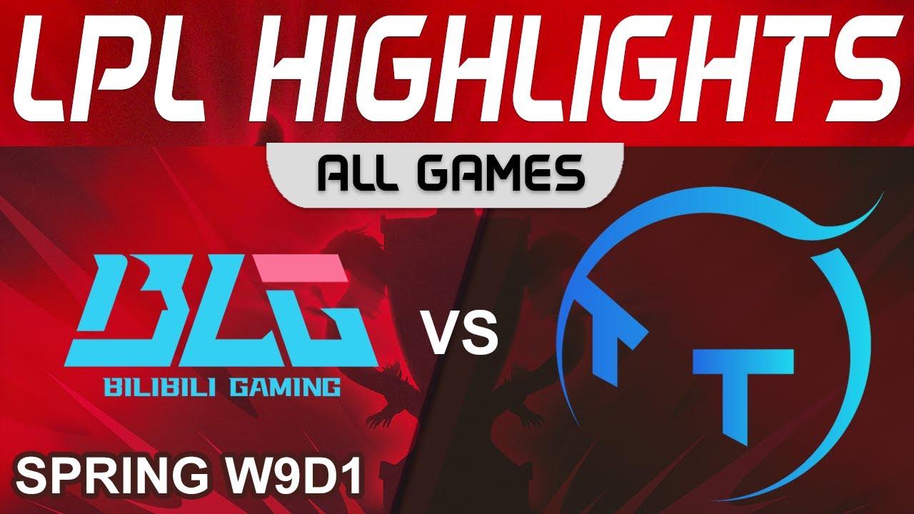 BLG vs TT Highlights ALL GAMES LPL Spring Season 2023 W9D1 Bilibili Gaming vs ThunderTalk Gaming thumbnail