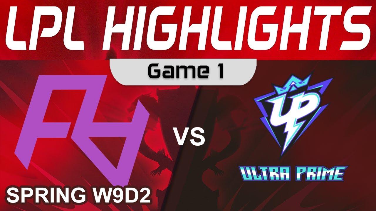 RA vs UP Highlights Game 1 LPL Spring Season 2023 W9D2 Rare Atom vs Ultra Prime by Onivia thumbnail