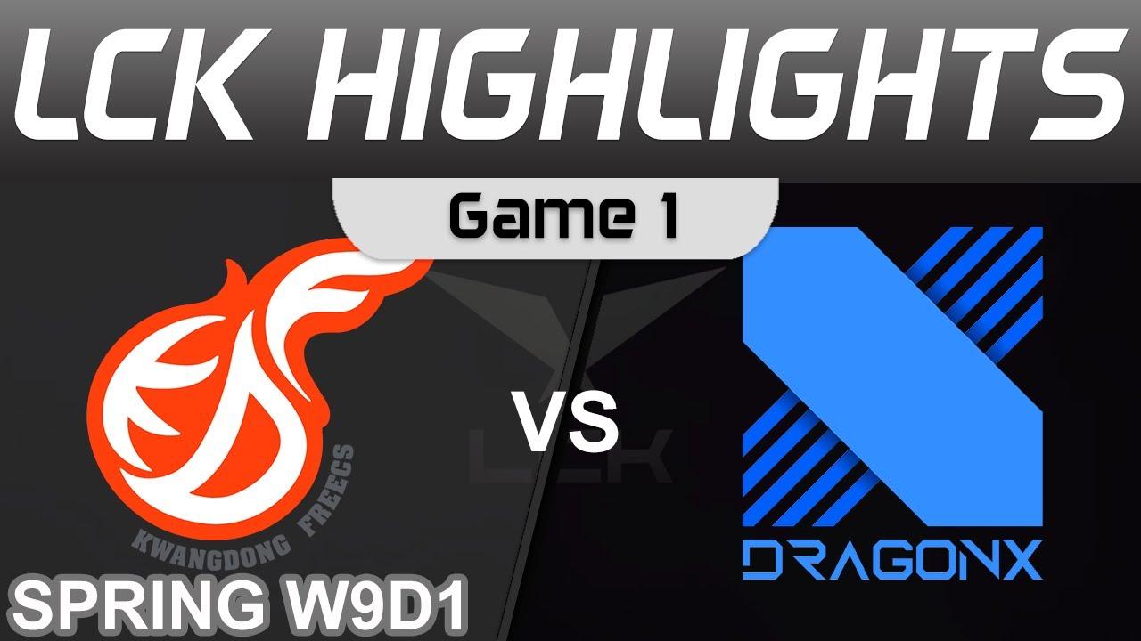 KDF vs DRX Highlights Game 1 LCK Spring Season 2023 W9D1 Kwangdong Freecs vs DRX by Onivia thumbnail